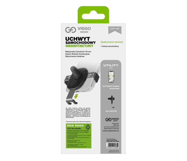 VIGGO DESIGN Uchwyt samochodowy VIGGO grawitacyjny ^ - 1464642 - zdjęcie 3